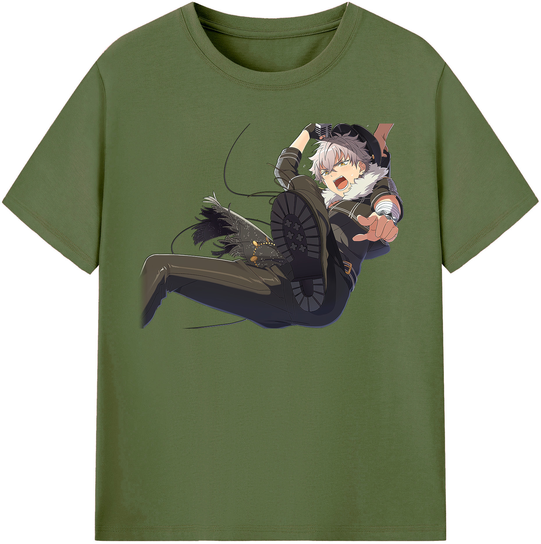 （画像用） あんさんぶるスターズ! Ensemble Stars 綿100％半袖Tシャツ（フロントプリント）